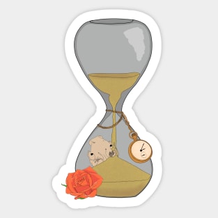 Hourglass Sticker